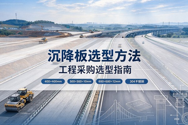 当阳沉降板选择方法