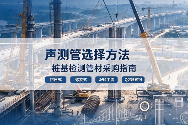当阳声测管选型标准