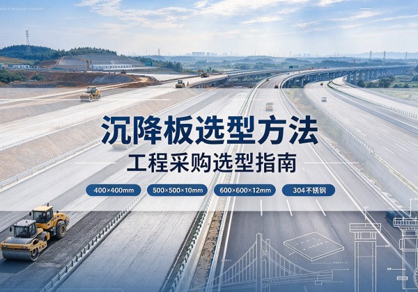 当阳沉降板选择方法
