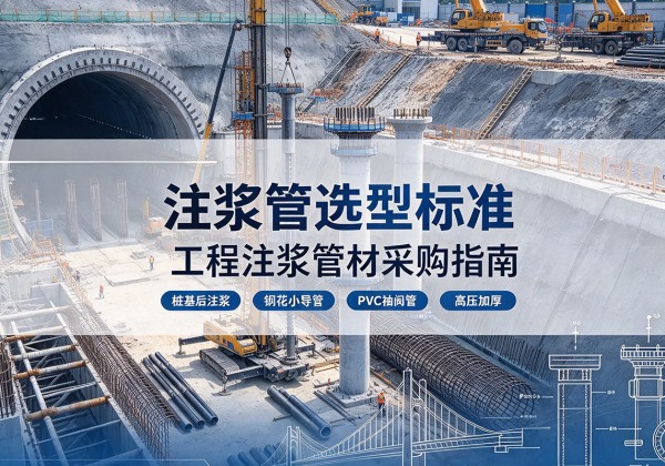当阳注浆管选型标准